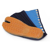 莊快堂 スポーツ祭たび 小馳12枚 27cm M-8-12 紺 1足（直送品）