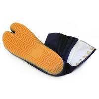 莊快堂 スポーツ祭たび 小馳7枚 24.5cm M-8-7 紺 1足（直送品）