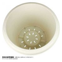 リッチェル ハナール丸プランター47型 アイボリー IV 家庭菜園 園芸 寄せ植え用 167524 1個（直送品）
