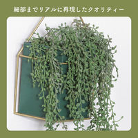 不二貿易 フェイクグリーン グリーンネックレス ハンギング 41127 1個