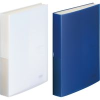 リヒトラブ クリヤーブック<soeru> A4S 80ポケット フロストクリヤー N8104-1 1冊