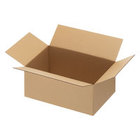 【80サイズ】現場のチカラ エコノミータイプ 軽梱包用ダンボール 靴・ブルゾン向けサイズ 外寸：352×232×166mm 1梱包（20枚入） オリジナル