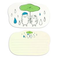 クローズ・ピン ハリー&サリーミニレターセット 雨宿り LS16080 1セット(5パック)（直送品）