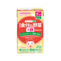 【7ヶ月頃から】ごくごく野菜 1食分の野菜+鉄 りんご味 6パック アサヒグループ食品