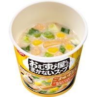 日清食品 おむすび屋さんのまかないスープ ごま味噌豆乳 12個 カップスープ インスタントスープ