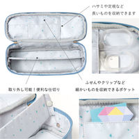 いろは出版 STUDYペンケース ブルー GAP-03 1個