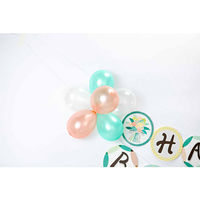 いろは出版 バースデーバルーン ガーランド2 [HAPPY BIRTHDAY] ガーデン SBG2-02 1セット（直送品）