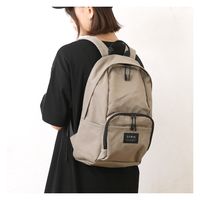 グリーンクロス はっ水ナイロンリュック_BK 623-7791 1個（直送品）