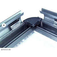 シンエイ ＰＧライトＬＥＤルクスト　ＰＧー４４Ｒ　屋外用　ツヤ有シルバーツヤ有ＡＧ＋Ｃ　Ｂ１　Ｒ型 029672 1台（直送品）