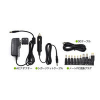 トレード 大容量ポータブルバッテリー【ＤＣ３．６Ｖ　１００５００ｍＡｈ】 089680 1個（直送品）