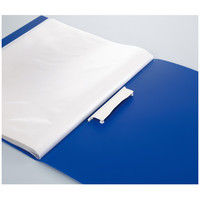 コクヨ（KOKUYO） クリヤーブック<FITUS>固定式 20枚ポケット 2穴とじ具付き 青 ラ-FT20B 1セット（6冊） 64289724（直送品）