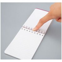 コクヨ（KOKUYO） ソフトリングノート（ドット入り罫線） A7 80枚 ライトブルー メ-SV378BT-LB 64321745