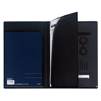 コクヨ キャンパス書類収容カバーノート セミB5(A4書類用) ブラック ノ-612B-D 1セット(5冊)