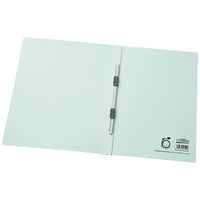 プラス 間伐材フラットファイル A4S 青10冊 No.021K（直送品）
