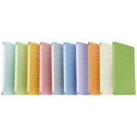 プラス フラットファイル A4S 緑 300冊 NO.021N GR（300） 1セット（直送品）