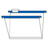 プラス PPハンガーフォルダー 青 10枚 PHF-B4BL（10）（直送品）