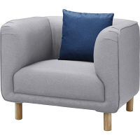 東谷 イサック1人掛 HS-251GY（直送品）