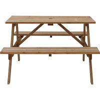 東谷 テーブル&ベンチ W120 ODS-92LBR（直送品）