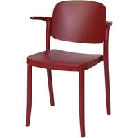 cerantola（チェラントラ） COLOS（コロス） ピアッツァ2チェア アーム付 2脚セット オーバンジー piazza2/aubergine（取寄品）