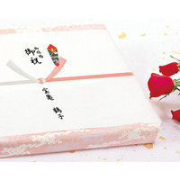 ササガワ のし紙 横長小 十本結切 京 2-365 1セット(1冊(100枚)×5)