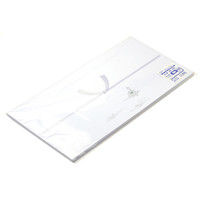 ササガワ のし紙 横長中 銀蓮 京 2-396 1セット(1冊(100枚)×5)