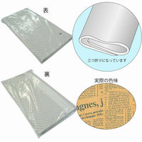 シモジマ 包装紙 半才 未晒 ニュースレターGR 002335520 1セット(1袋(100枚)×10)