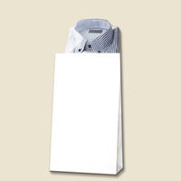 シモジマ ファンシーバッグ Y判 白無地 002820900 1セット(500枚:100枚×5袋)