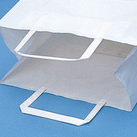 シモジマ H25チャームバッグ 32-6 晒白無地 003262610 1セット（50枚入×4束）（直送品）