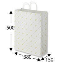 ヘイコー 25チャームバッグ KA 斜線リボン 003283411 1セット（50枚入×4束）（直送品）