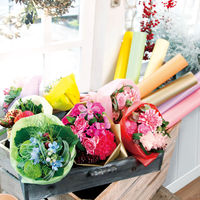 ヘイコー レインボウラップ NO.35 サックス 006777981 1セット（1本×5本）（直送品）