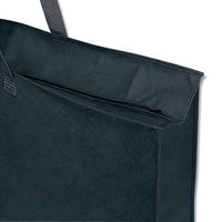 シモジマ Fバッグ チャック付3L 黒 008739406 1セット(5枚×10束)