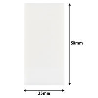 ニトムズ STALOGY 半透明ふせん無地 25mm幅 S3031 1パック（100枚） 828-1249