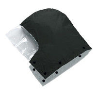 カヴァーワーク COVER WORK カスケードソフト 4L ブラック Fー820 F-8200 1着（直送品）