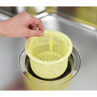 カクダイ 【まとめ買い】 ガオナ 深型ゴミ受け 13.5センチ プラスチック製 シンク 3個入 GA-PB054 1セット