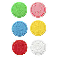 プレゼント　粘土　工作　お家遊び　知育　おもちゃ　I'mDORAEMON おこめのねんど6色 462-046 2個 銀鳥産業（直送品）