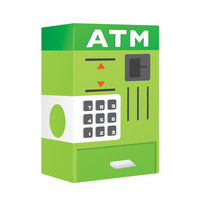 ダンボール工作　ATM工作キット 719-026 銀鳥産業（直送品）