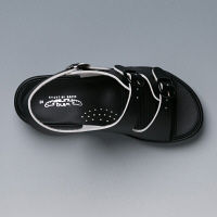 山一 キレイコート 2ベルトサンダル YI7800BKL 1足　ナースサンダル