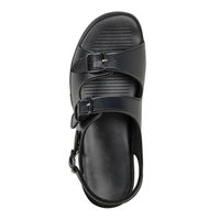 ストリックスデザイン フィットクッションナースサンダル(2本バンド)ブラック Mサイズ SK-020 1足　サンダル