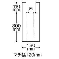 伊藤忠リーテイルリンク パステルレジ袋 パステルブルー IRLM-LSP 1袋（100枚入）