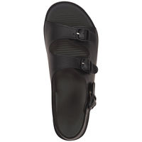 ファーストレイト 2ベルトサンダル ブラック Mサイズ 23~23.5 FR-640 1足　ナースサンダル