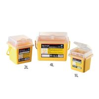 アズワン プロシェア注射針回収ボックス 1L 48個 N1 1箱(48個) 7-1268-53（直送品）