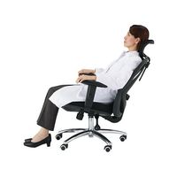 アズワン エルゴノミックチェアー 640×620×1150~1250mm EDC1810 1台 7-4320-01（直送品）