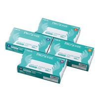 アズワン プロシェア プラスチック手袋パウダーフリー M 1箱(100枚入) 8-9569-02 1箱(100枚)（直送品）