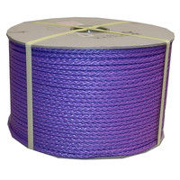 ポリエチレンフィルム8打（紫） 約8mmΦX300m ドラム巻 PEFILM8-300VIO-R まつうら工業（直送品）