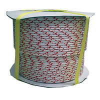 まつうら工業 パイレンWコード(赤/白) 6mmΦX200m ドラム巻 PPWC6-200RED/WH-R 1巻