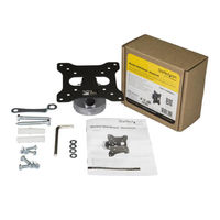 Startech.com VESA規格対応テレビ壁掛け金具 上下左右角度調節付き壁掛けモニタ ARMWALL 1個