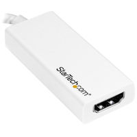 USB-C - HDMIアダプタ ホワイト 4K/60Hz　CDP2HD4K60W　1個　StarTech.com