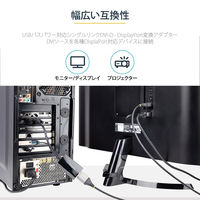 Startech.com DVI - DisplayPort 変換アダプタ USBバスパワー DVI2DP2 1個