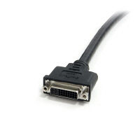 3m DVI-Iデュアルリンク対応延長ケーブル（メス/オス） 　DVIIDMF10　1個　StarTech.com（直送品）