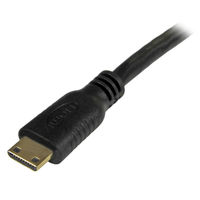 変換ケーブル　HDMI - ミニHDMI　0.3m ハイスピード　HDMIACMM1　1個　StarTech.com（直送品）